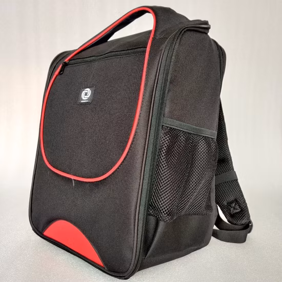 Bolsa de ferramentas de lona para trabalho pesado com carregamento usb personalizado, mochila para ferramentas elétricas de jardim com 33 bolsos