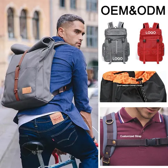 Guangzhou atacado designer de viagem portátil estudante mochila mochila